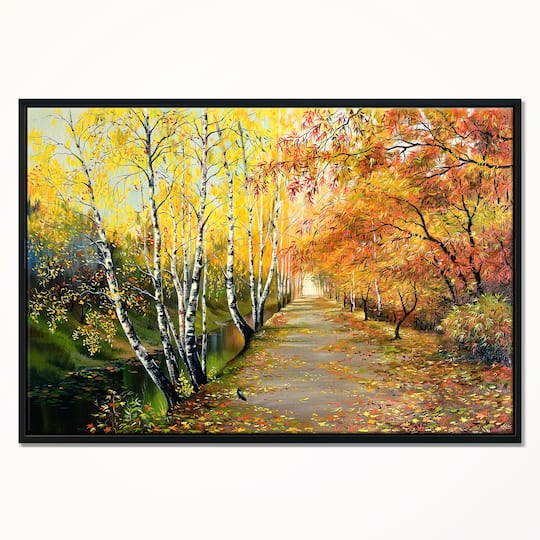 Designart - Beautiful Fall Forest
